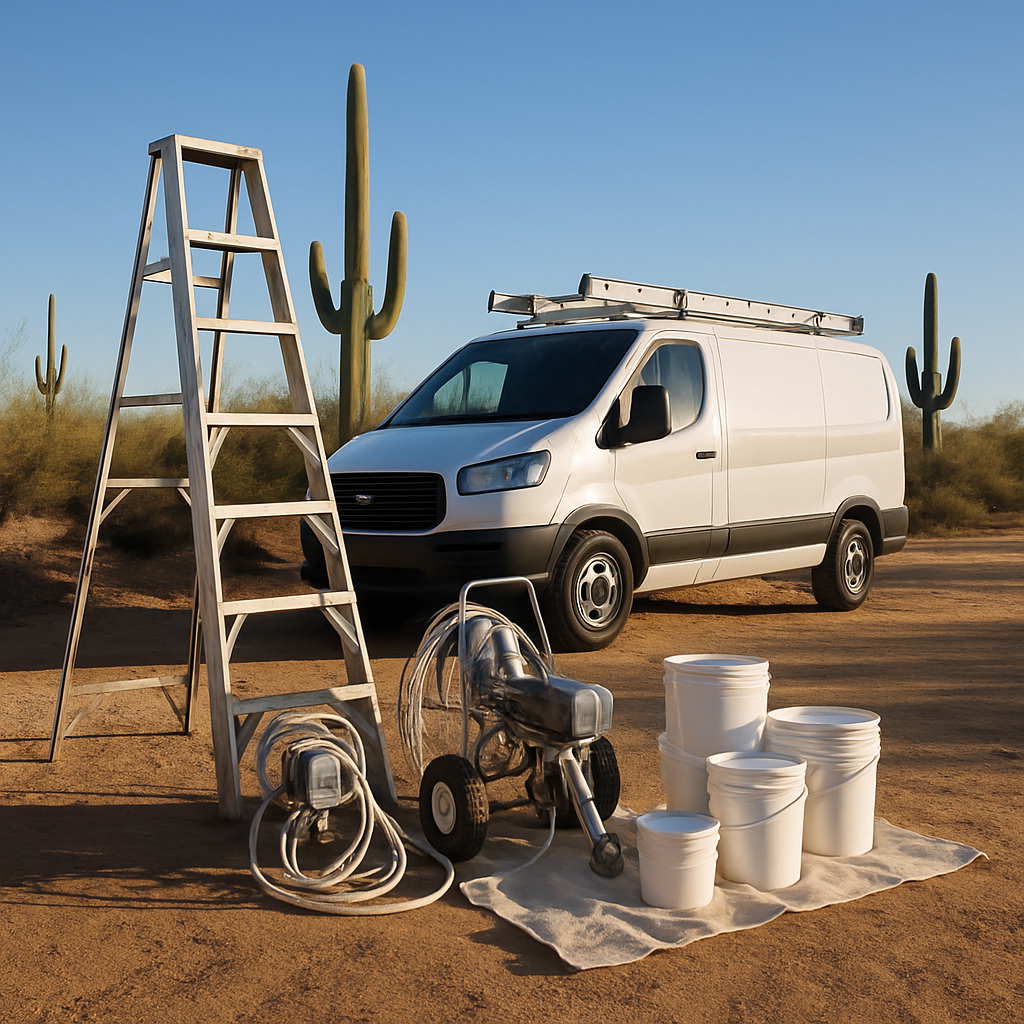 Painting team in Marana, AZ